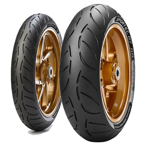 Coppia gomme moto metzeler - gomme,