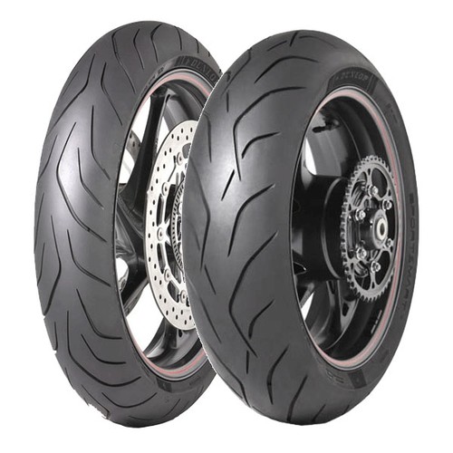 Coppia gomme dunlop 120 17 - coppia,